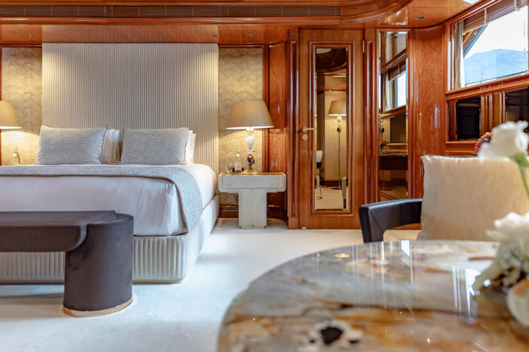 Corporate Yacht Events Abu Dhabi 132 Prestige 210ft superyacht for F1 Yacht Abu Dhabi