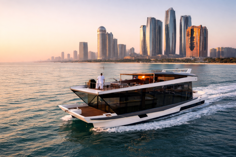 Corniche Yacht Rental Abu Dhabi 34 raya miss kim house boat abu dhabi luxury floating venue on water